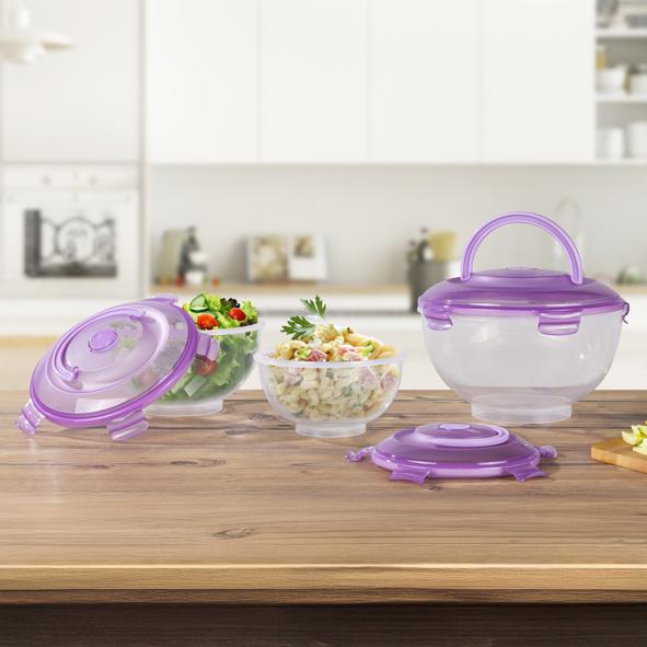 Salatschüssel-Set 3-tlg.