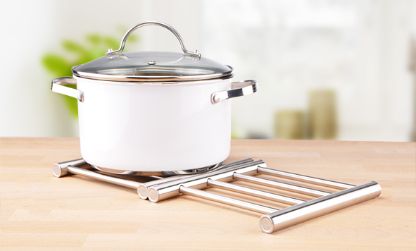 Topfuntersetzer, ausziehbar