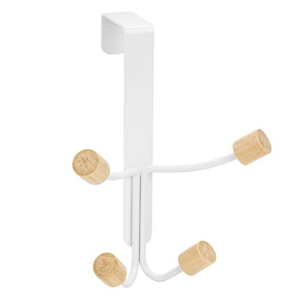 Türgarderobenleiste mit 4 Haken