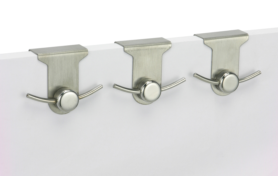 Türhaken - Set 3 teilig aus Edelstahl