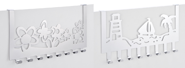 Türhakenleiste, 2-fach sortiert