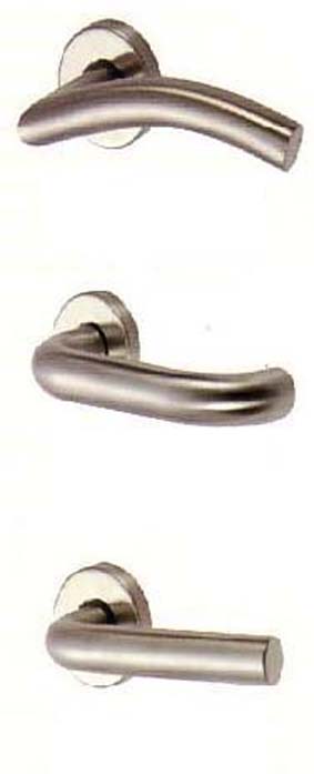 Edelstahl-Türdrücker-Garnitur