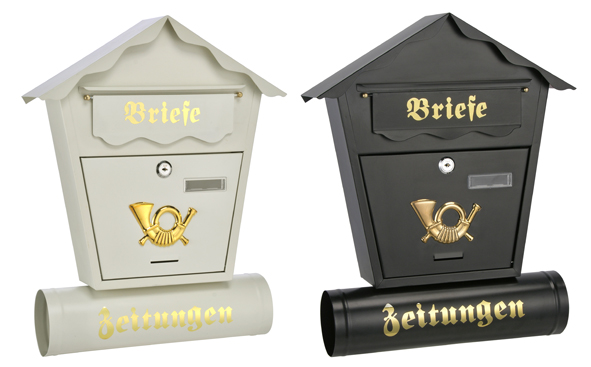 Briefkasten aus Stahl