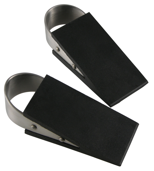 Türstopper 2er Set aus Edelstahl und