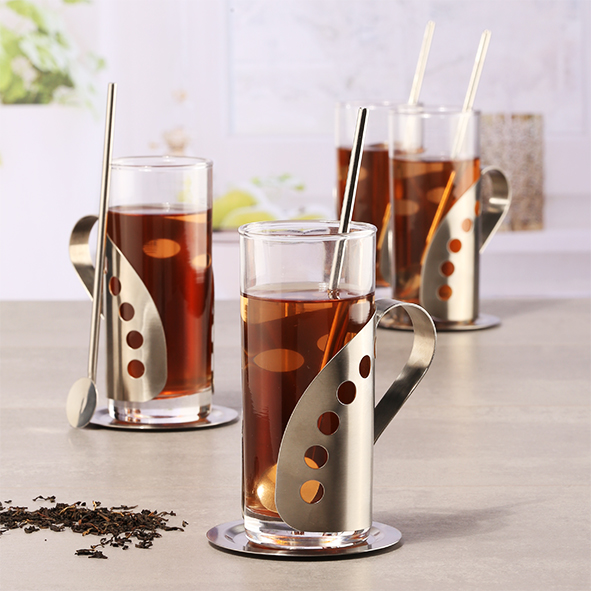 Tee- und Grog-Set 12-tlg.