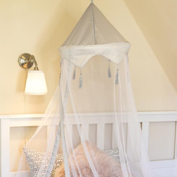 Moskitonetz in weiß, 100 % Polyester