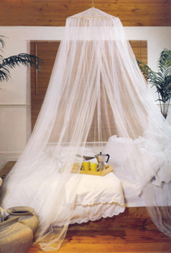 Moskitonetz weiß, 100 % Polyester