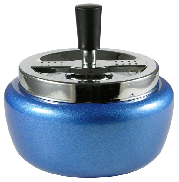 Drehaschenbecher aus Metall