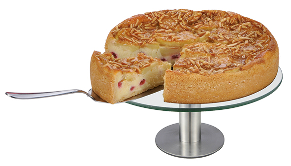 Kuchenplatte aus Glas mit