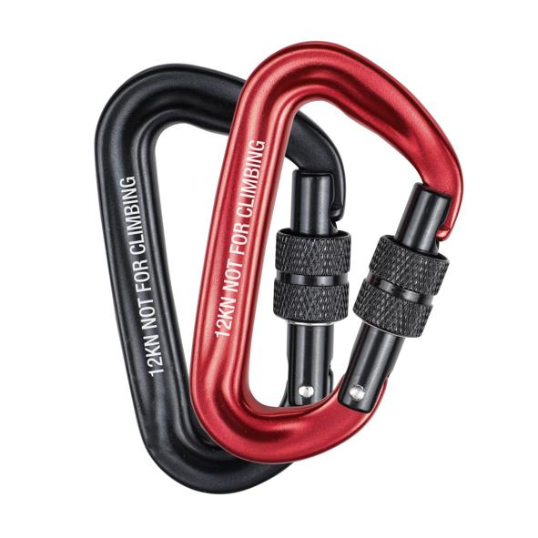 Karabinerhaken, 2er Set