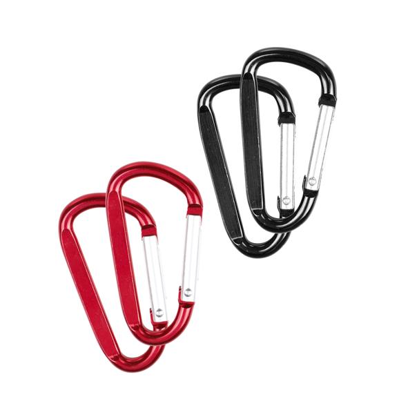 Karabinerhaken, 4er Set