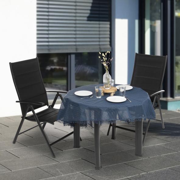 Weichschaum-Tischdecke, rund, verschiedene Farben