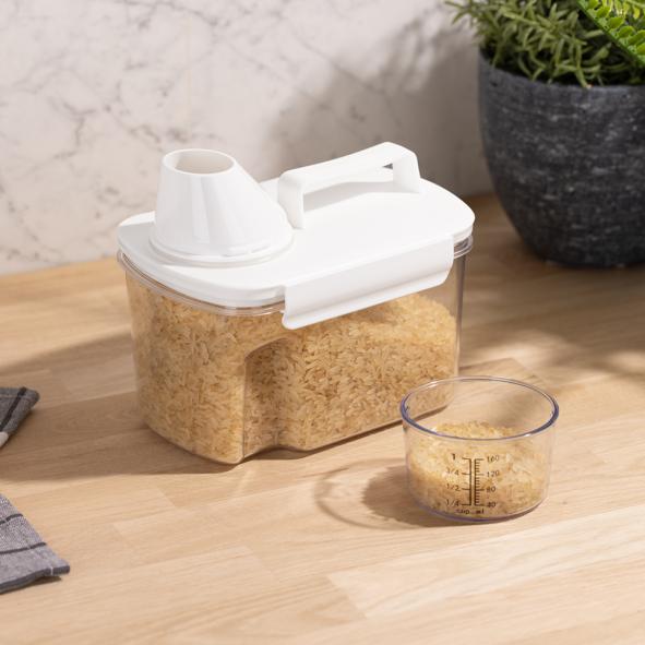 Aufbewahrungsbehälter mit Messbecher, 1650ml