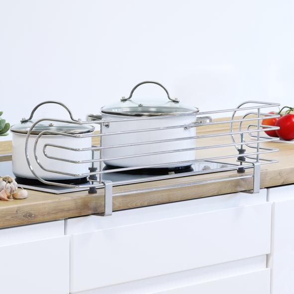 Herdschutzgitter, verchromt