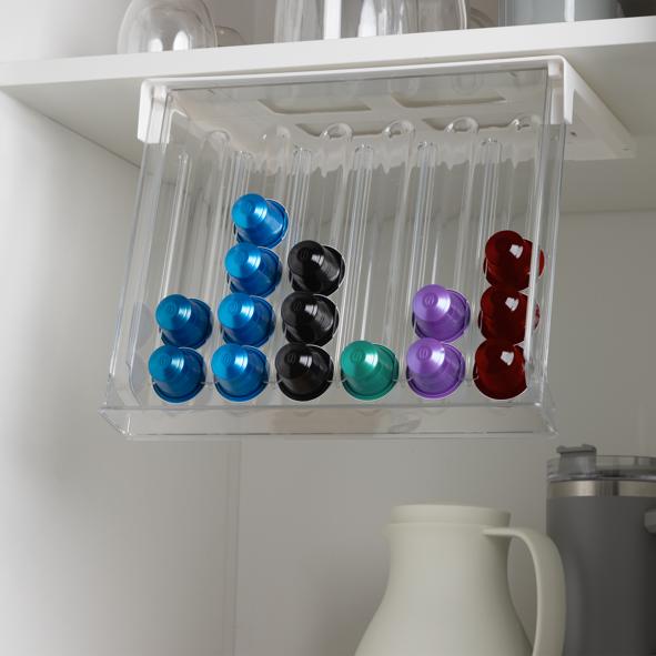 Organizer für Kaffeekapseln zum Unterbauen