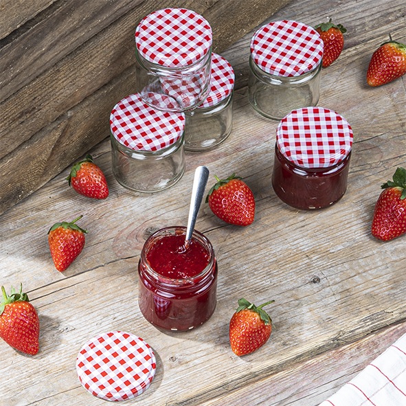 Einmachglas 210 ml, rund