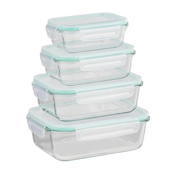 Vorratsdosen aus Glas, 4er Set