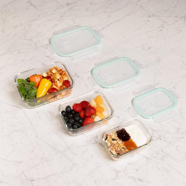 Vorratsdosen aus Glas, 3er Set