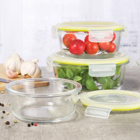 Glas Vorratsdosen 3er Set