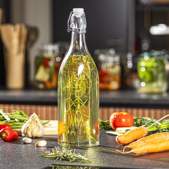 Bügelverschlussflasche 1000 ml