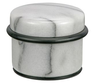 Türstopper aus Marmor - weiß