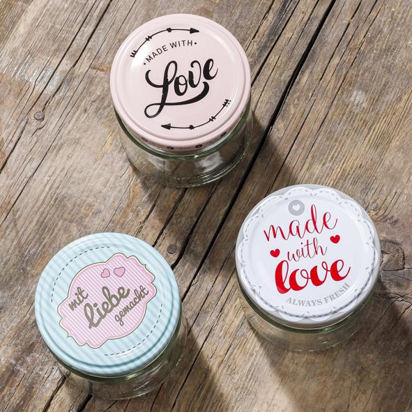 Ersatzdeckel für Einmachgläser ca. 66mm