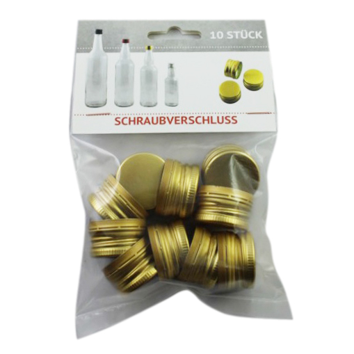Schraubverschluss Ersatzdeckel,10er Pack