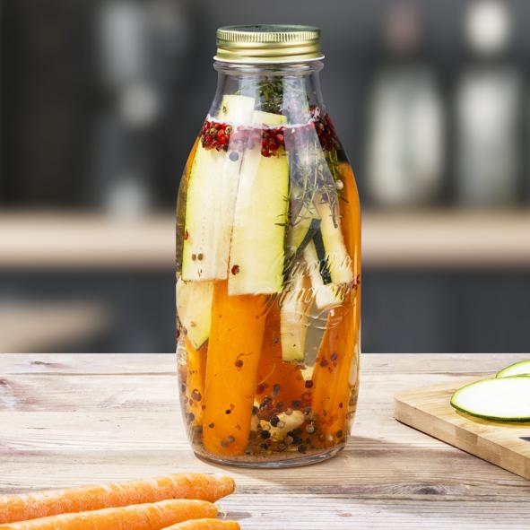 Glasflasche/ Einmachflasche ca. 1000ml