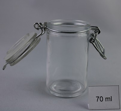 Bügelverschlussglas 70ml