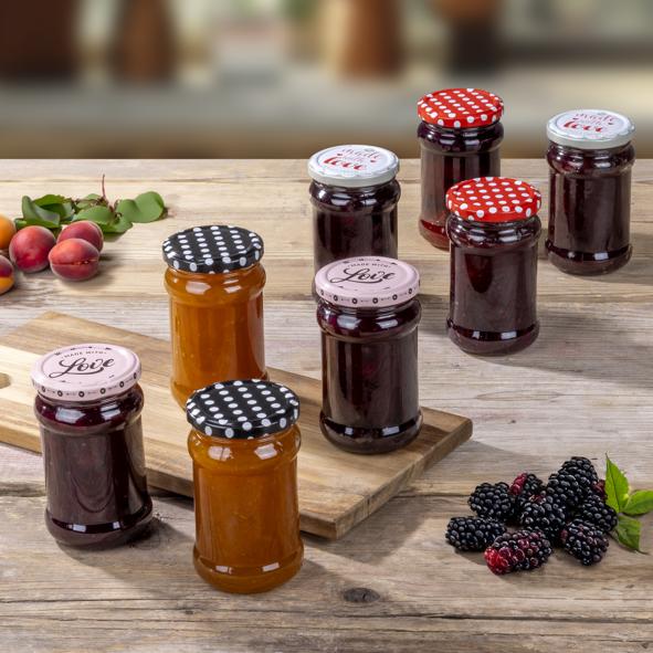 Einmachglas, 315ml, 4er Set