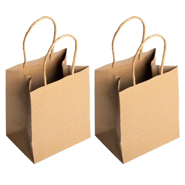 Tüte, Craft, 9x12x15cm, 2er