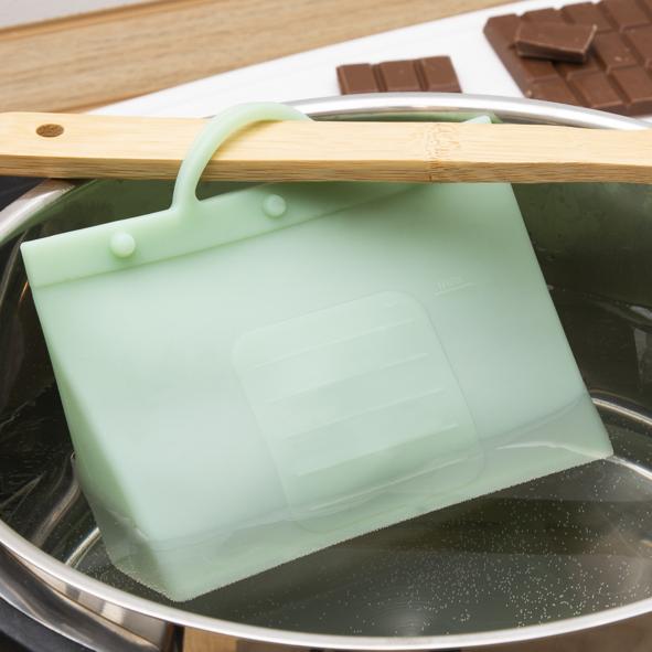 Schmelzbeutel aus Silikon