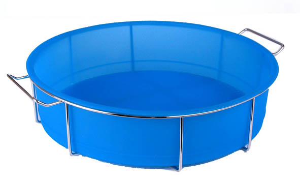 Silikon-Kuchenbackform, rund