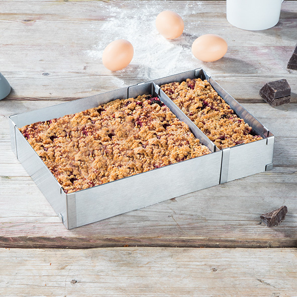 Backrahmen aus Edelstahl