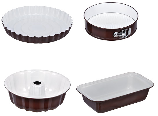 Backformen mit weißer