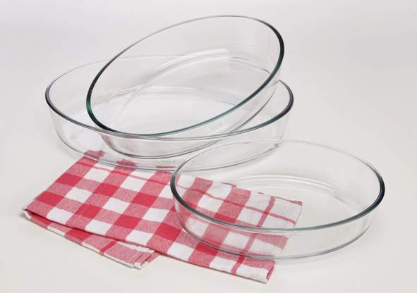 Auflaufformen-Set 3-tlg.