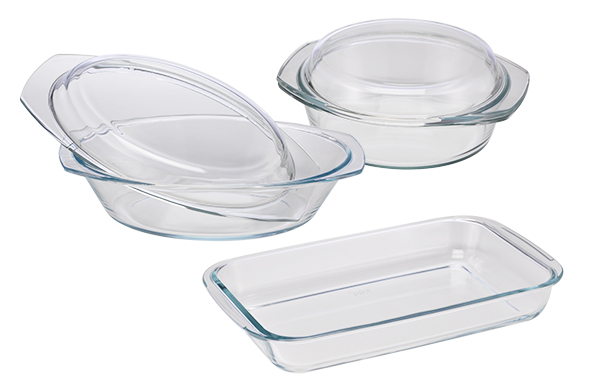 Auflaufformen-Set, 5-Teilig