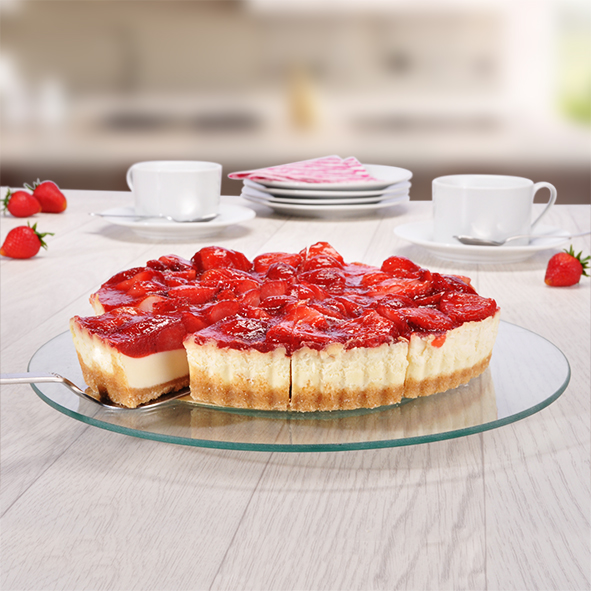 Drehbare Kuchenservierplatte