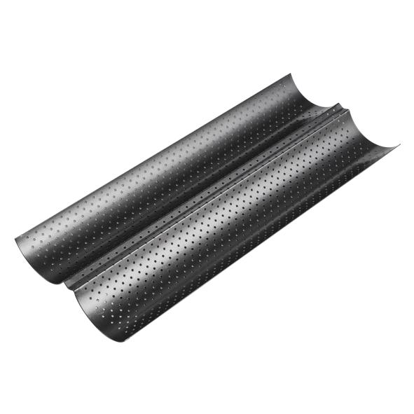 Baguetteblech mit 2 Mulden