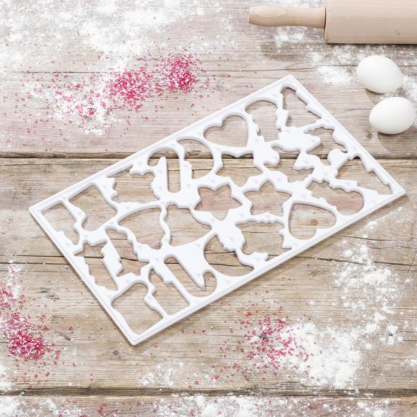 Ausstechformen für 25 Kekse