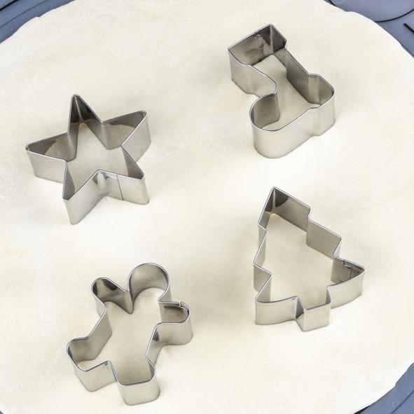 Ausstechformen, 4er Set