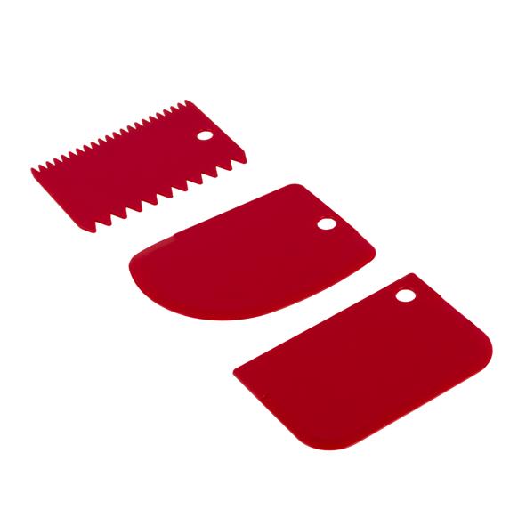 Teigschaber, 3er Set