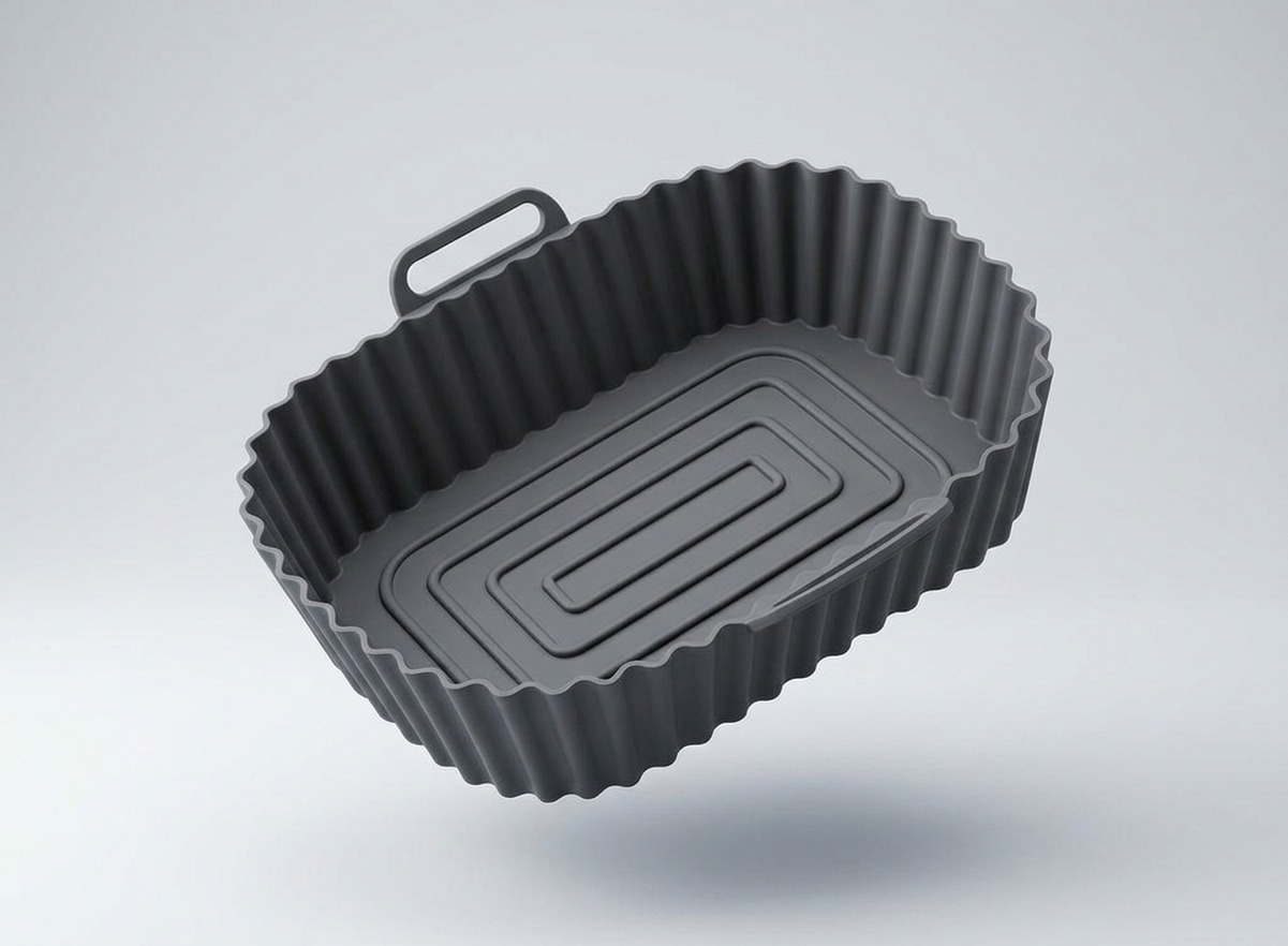 Silikonform für Heißluftfritteuse, 2er Set