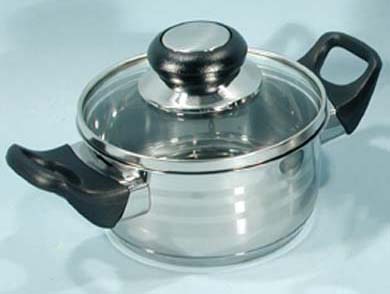 Topf mit Glasdeckel gehört zum Set 21010