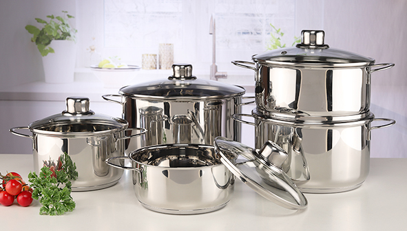 Kochtopf Sortierung 12tlg.