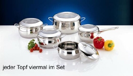 Kochtopf-Set"Dynastie" 20tlg.