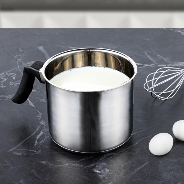 Milchtopf "Sylt" aus Edelstahl