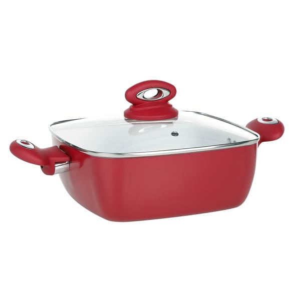 Servierpfanne Aluminium mit Keramikbeschichtung