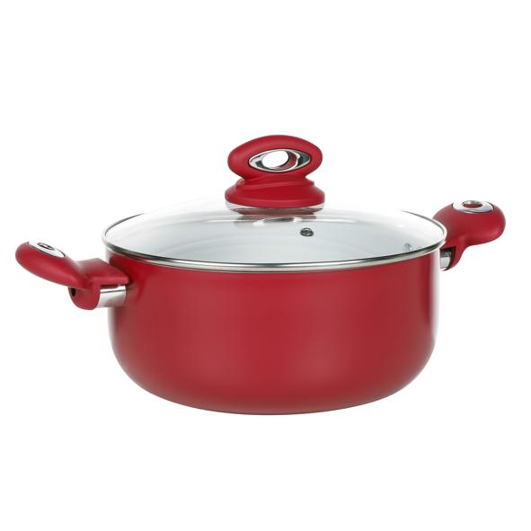 Einzeltopf aus Aluminium mit Keramikbeschichtung