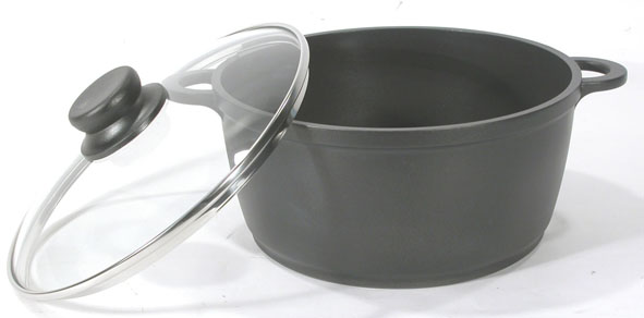 Kochtopf 24cm mit Glasdeckel,